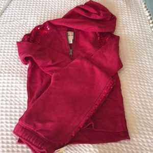 Kids Cherokee joggers and hoodie. Size 6X